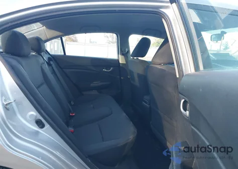 2014 Honda Civic Lx из США, поврежденный, VIN 19XFB2F54EE036386